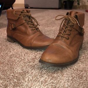 Steve Madden - brown  booties